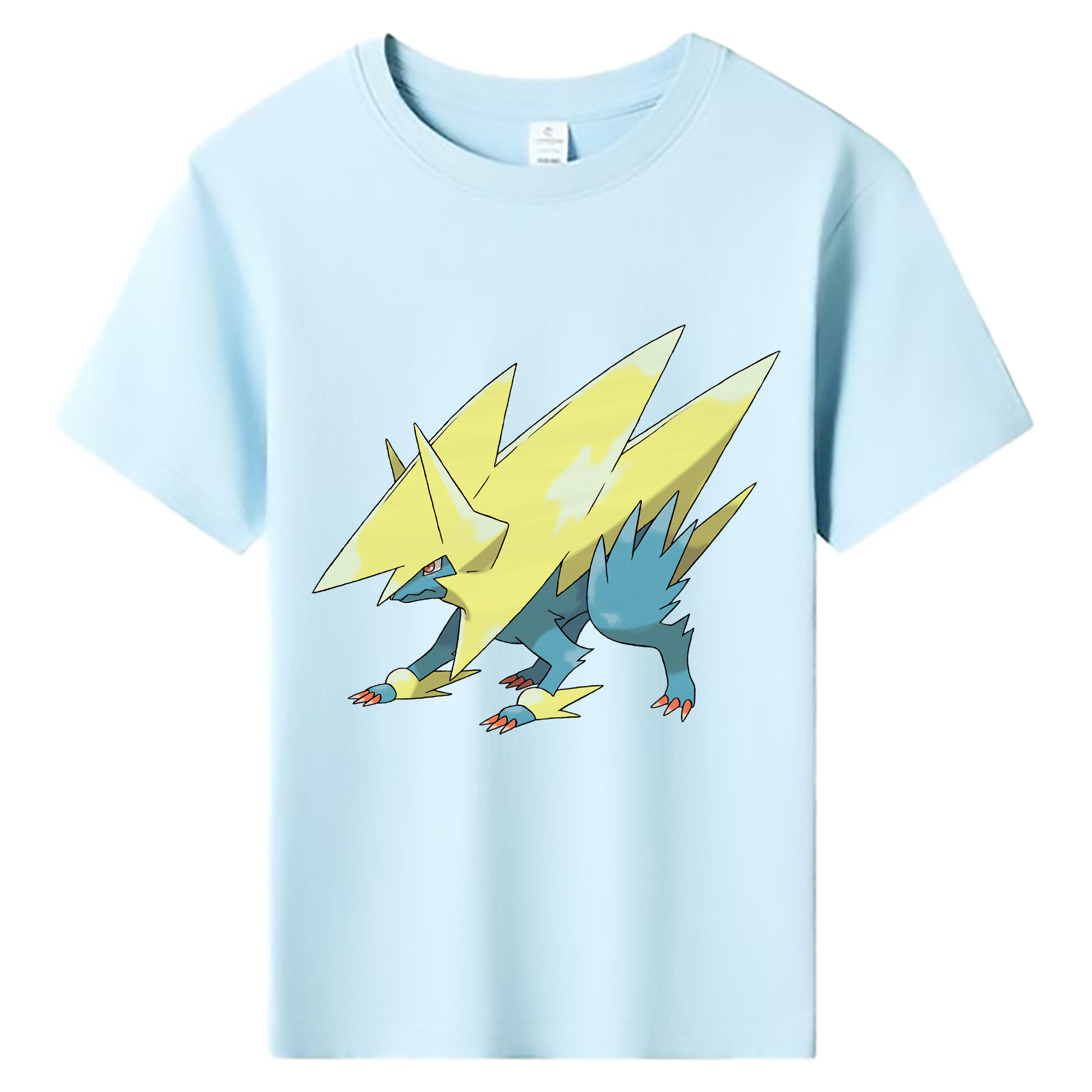 （画像用） ポケットモンスター Pokémon 綿100％キッズTシャツ（フロントプリント）